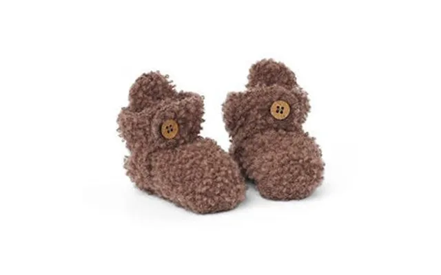 Futter, Bouclé Uld, Rosa Brun Smallstuff - 92 98