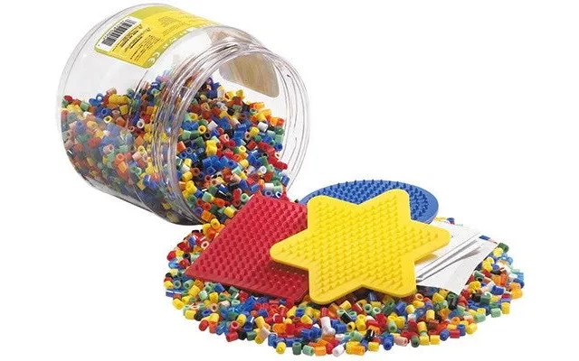 Hama Hama Perler 4000stk 3ass Stiftplader