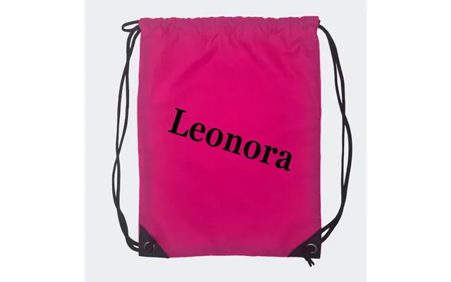 Idrætstaske I Fuchsia - Med Navn