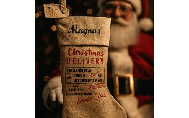 Julesok Med Navn - Delivery