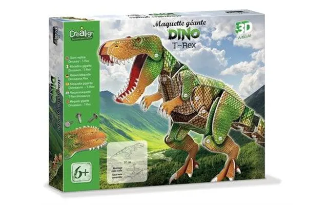 Kæmpe T-rex-model