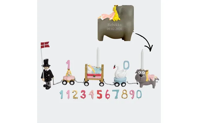 Kids By Friis H.c. Andersen Fødselsdagstog, Pige - M U Navn