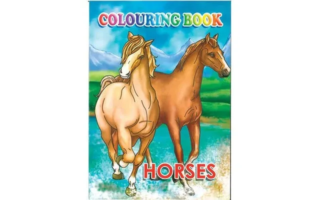 Malebog A4 Horses 16 Sider