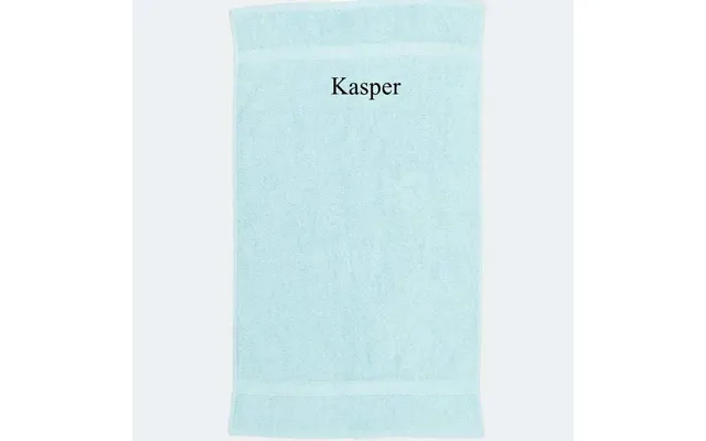 Mint Håndklæde - Brodering I Toppen 50x90