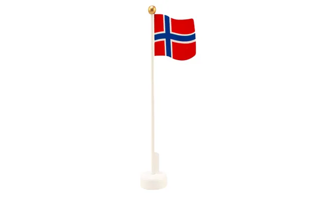 Norsk Fødselsdagsflag I Træ Skab Hygge Og Tradition