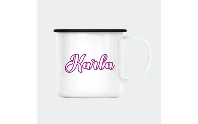 Outline Skrift - Enamelkop 300ml