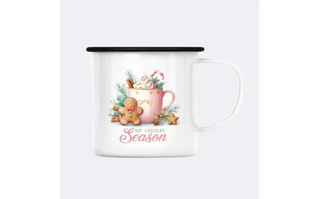 Pink Christmas - Enamelkop 450ml