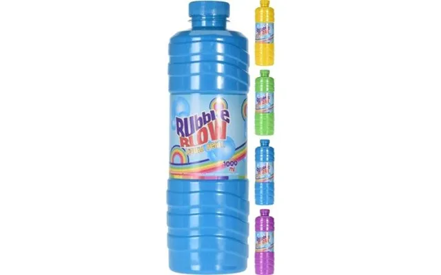 Sæbeboble Refill 1 Liter I 4 Farver
