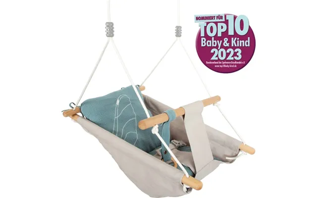 Small Foot Babygynge Med Pude - Seaside