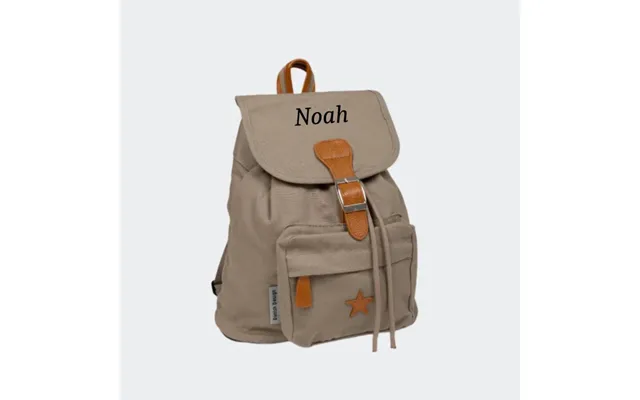 Smallstuff Mulepose Rygsæk, Sand 5 Liter M U Navn - Med Navn Sand 5