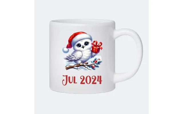 Sødt Juledyr - Plastikkop 180ml Hvid 180ml