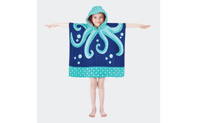Strand Poncho - Blæksprutte
