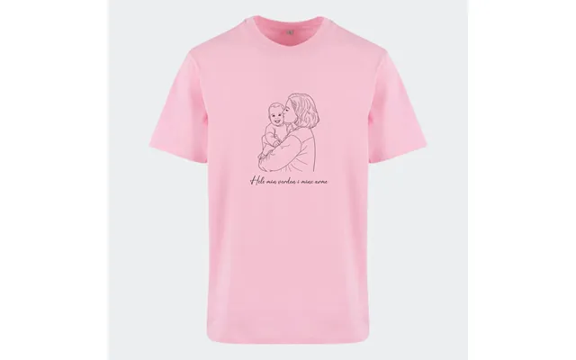 T-shirts Til Voksne - Stregtegning Med Eget Billede