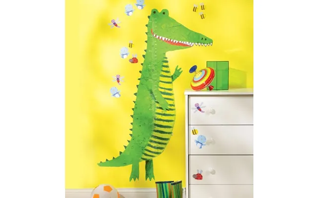 Wallstickers - Krokodille Måler Wallies