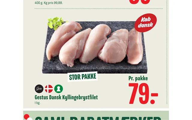 Gestus Dansk Kyllingebrystfilet