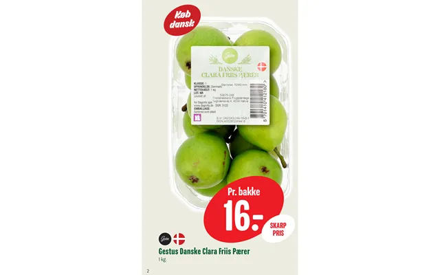 Gestus Danske Clara Friis Pærer