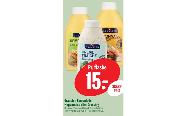 Graasten Remoulade, Mayonnaise Eller Dressing