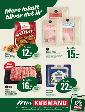 Minkøbmand tilbudsavis