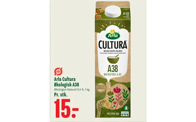 Arla Cultura Økologisk A38