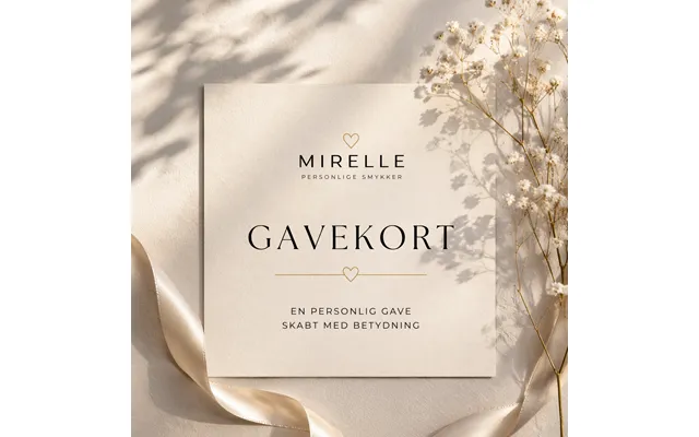 Digitalt Gavekort Til Smykker Den Perfekte Personlige Gave - 200,00 Kr