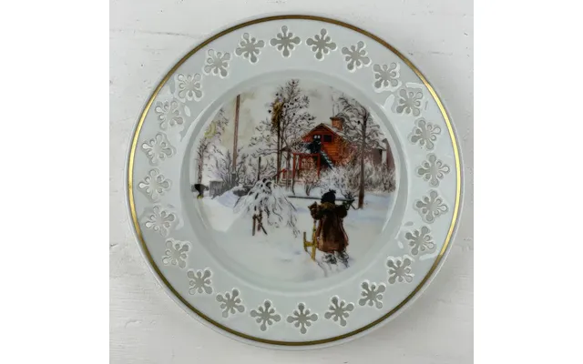 Carl Larsson Platter, Bing & Grøndahl - Gården Og Udhuset