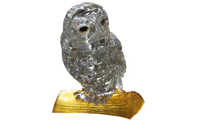3d Krystalpuslespil - Ugle