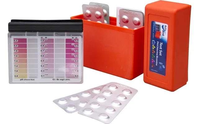 Activpool Test Sæt Ph Klor Bromine