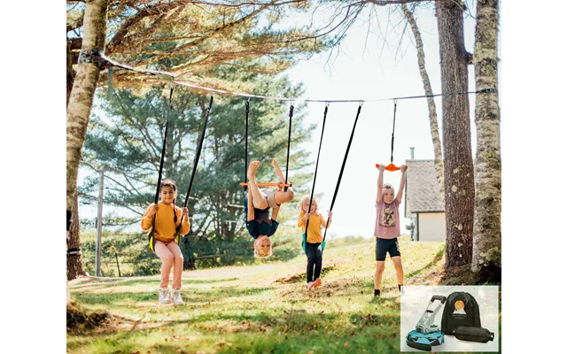 Adventure Sports Slackline Kit Med Gynger - Twister Og Monkeybar