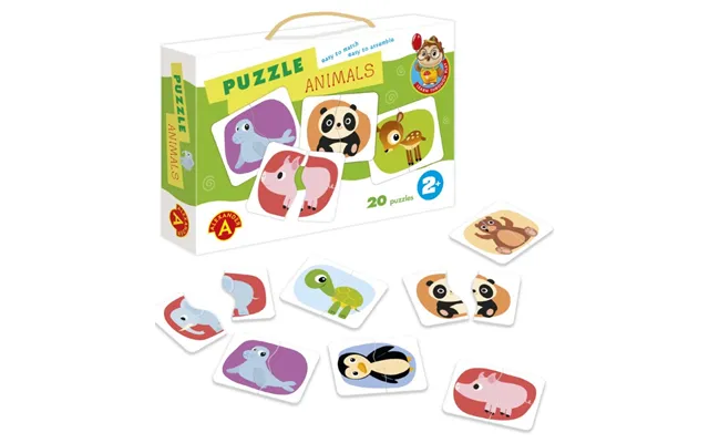 Alexander Baby Puslespil - Dyr 24 Mdr