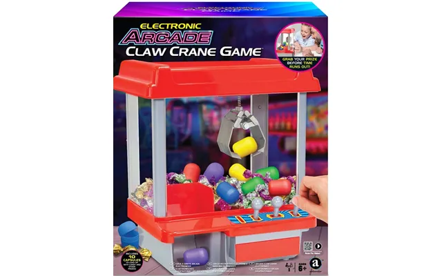 Arcade Kranmaskine Med Præmiekapsler 3 Joysticks