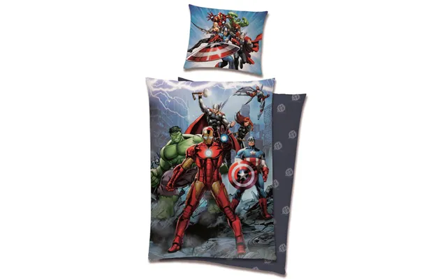 Avengers Sengetøj 140 X 200 - 100 Procent Bomuld