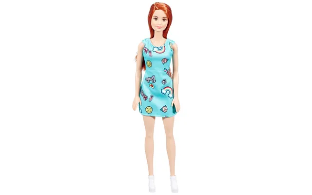 Barbie Dukke Med Mint Kjole