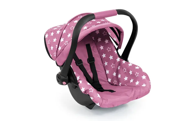 Bayer Design Deluxe Dukkeautostol Med Solskygge - Pink
