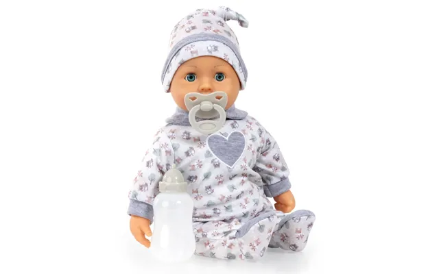 Bayer Design First Words Babydukke 38 Cm Med 24 Funktioner - Hjerte