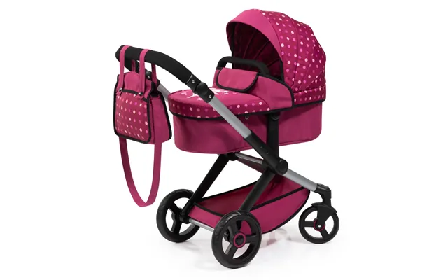 Bayer Design Kombi Dukkevogn Xeo - Mørk Pink