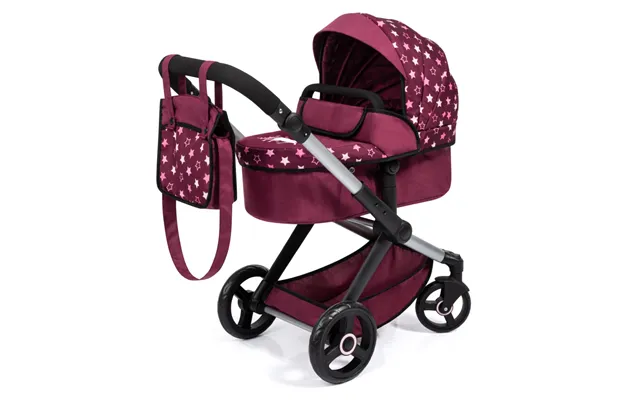 Bayer Design Kombi Dukkevogn Xeo - Mørkerød