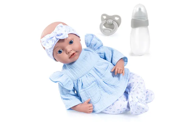 Bayer Design Reborn Babydukke 38 Cm - Blå