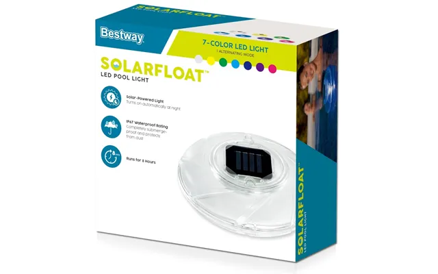 Bestway Solarfloat Sol Led-lys Til Pool Spa
