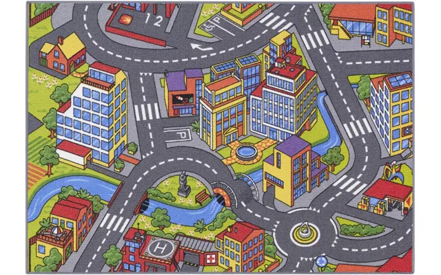 Bil Legetæppe Smart City 95 X 133 Cm
