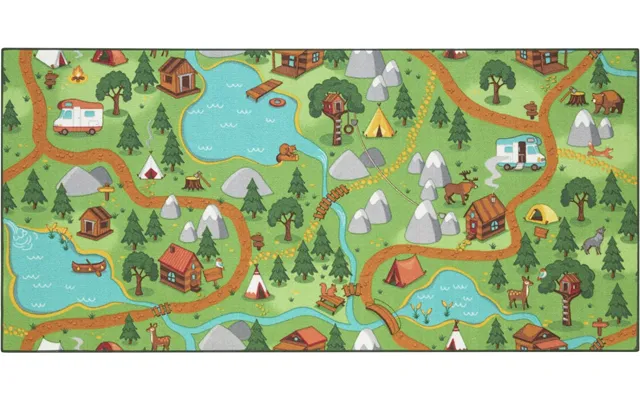 Bil Legetæppe Wild Life 95 X 200 Cm