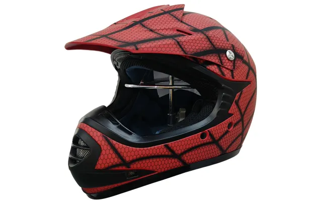 Børne Crosser Hjelm Spiderred Str. M