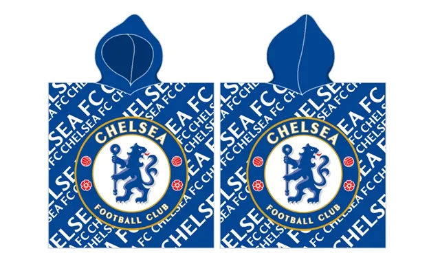 Chelsea F.c. Poncho - 100 Procent Bomuld