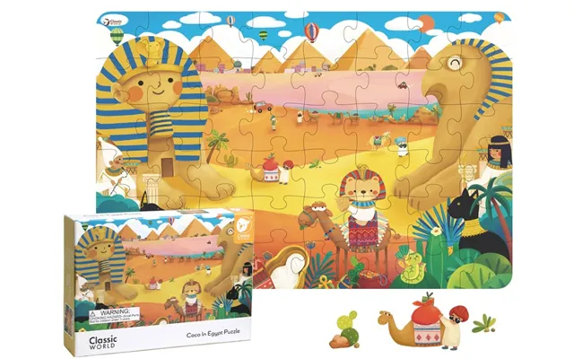 Classic World Coco I Egypten Puslespil 3 År