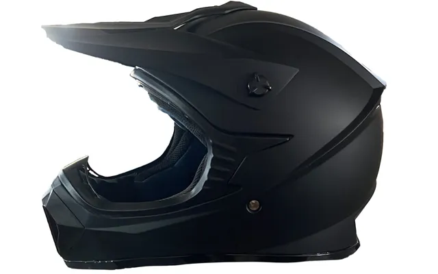 Crosser Hjelm Mat Sort Str. Xs