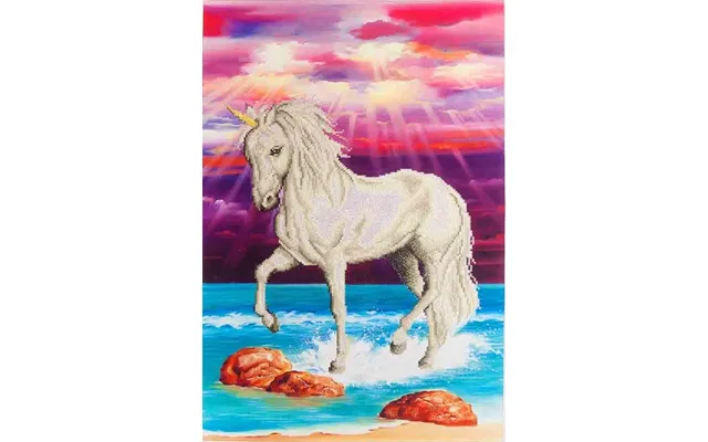 Diamond Dotz 51 X 77 Cm - Magisk Unicorn