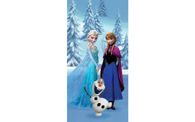 Disney Frost Badehåndklæde - 100 Procent Bomuld