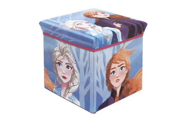 Disney Frost Skammel Med Opbevaring Sammenklappelig