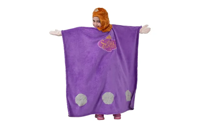 Disney Prinsesse Sofia Luksus Poncho Med Hætte