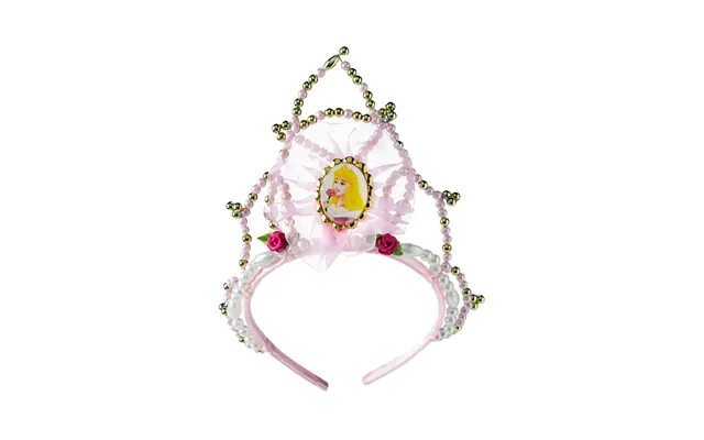 Disney Prinsesse Tornerose Tiara Med Perler