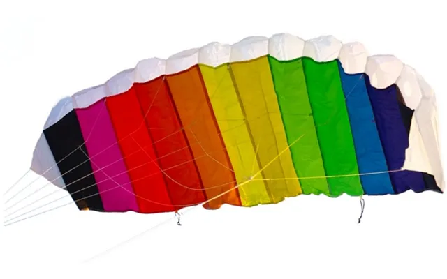Faldskærmsdrage Rainbow 120 Med 2 Liner Til Børn 6 År